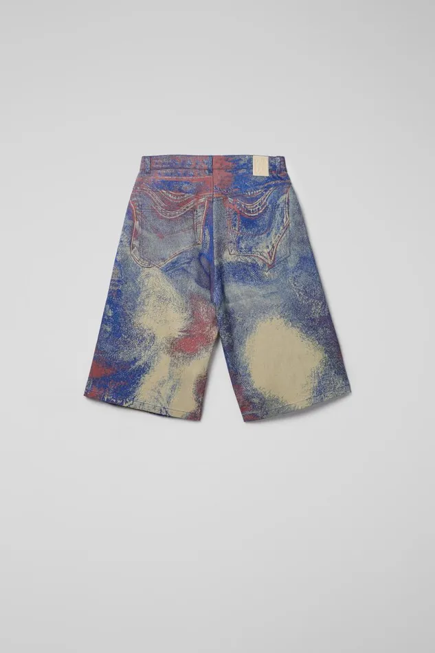 Denim Men Camper Denim Shorts BlueBeigeRed Denim Shorts Denim Men Camper Denim Shorts BlueBeigeRed Denim Shorts