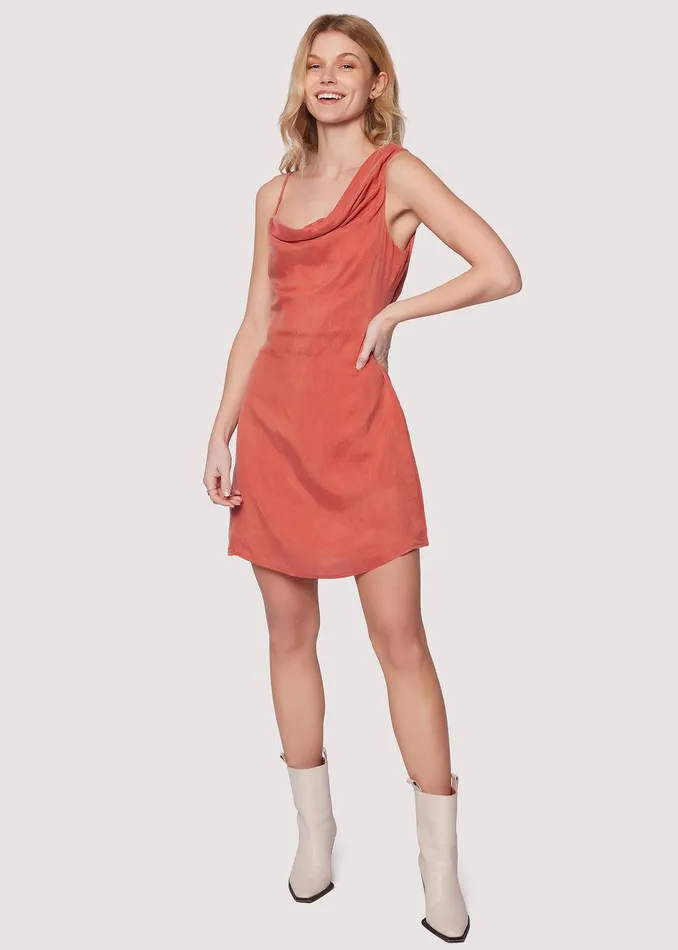 Desert Marigold Mini Dress Rust Women Lost Wander Dresses