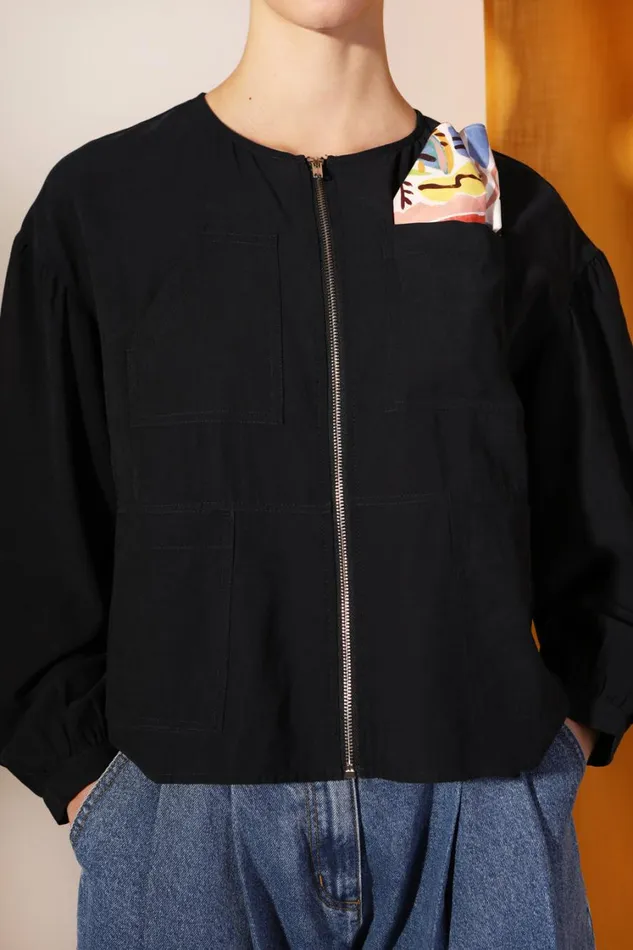 Dillon Top Navy Womens LF Markey Tops