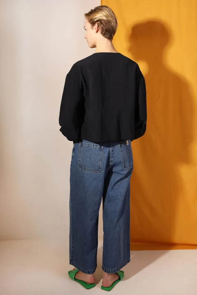 Dillon Top Navy Womens LF Markey Tops