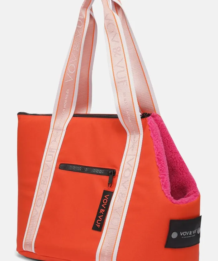 Dog Carrier 8211 Red Orange Accessories Ilse Jacobsen Vov and Vuf