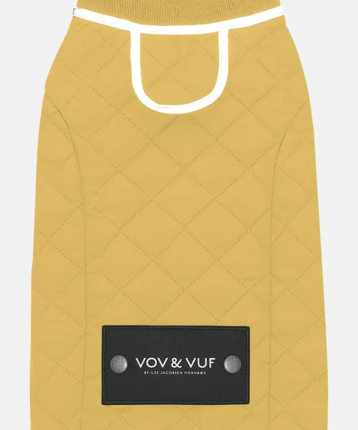 Dog Quilt Coat 8211 Misted Yellow Accessories Ilse Jacobsen Vov and Vuf