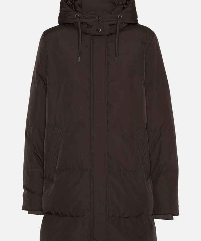 Down Coat 8211 Ganache Outerwear Ilse Jacobsen All Jackets And Coats