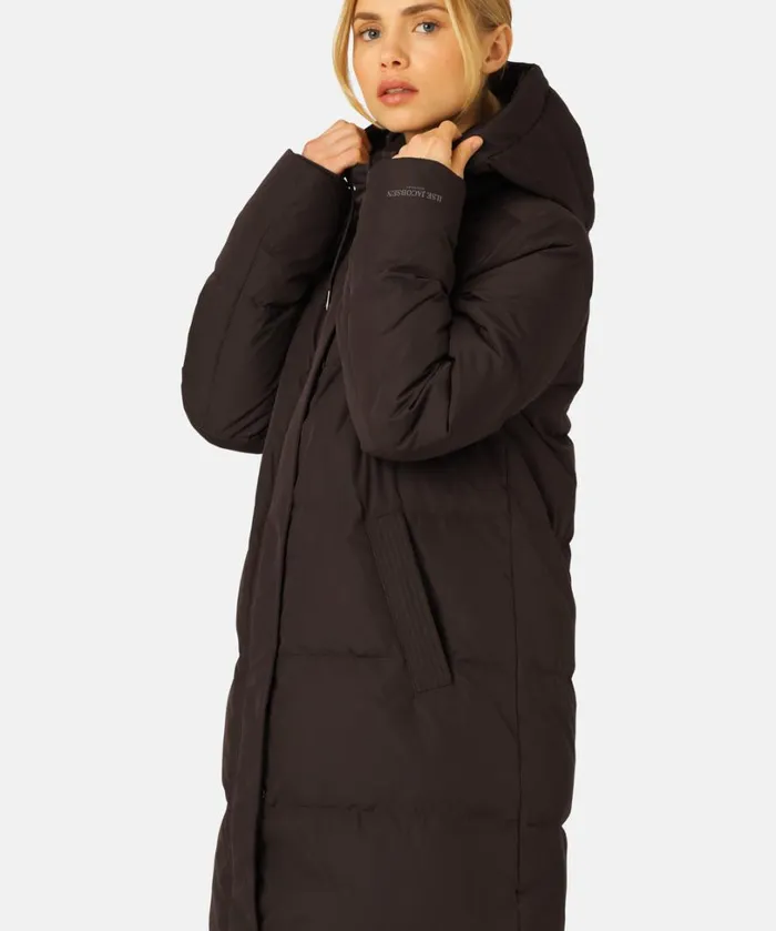 Down Coat 8211 Ganache Outerwear Ilse Jacobsen All Jackets And Coats