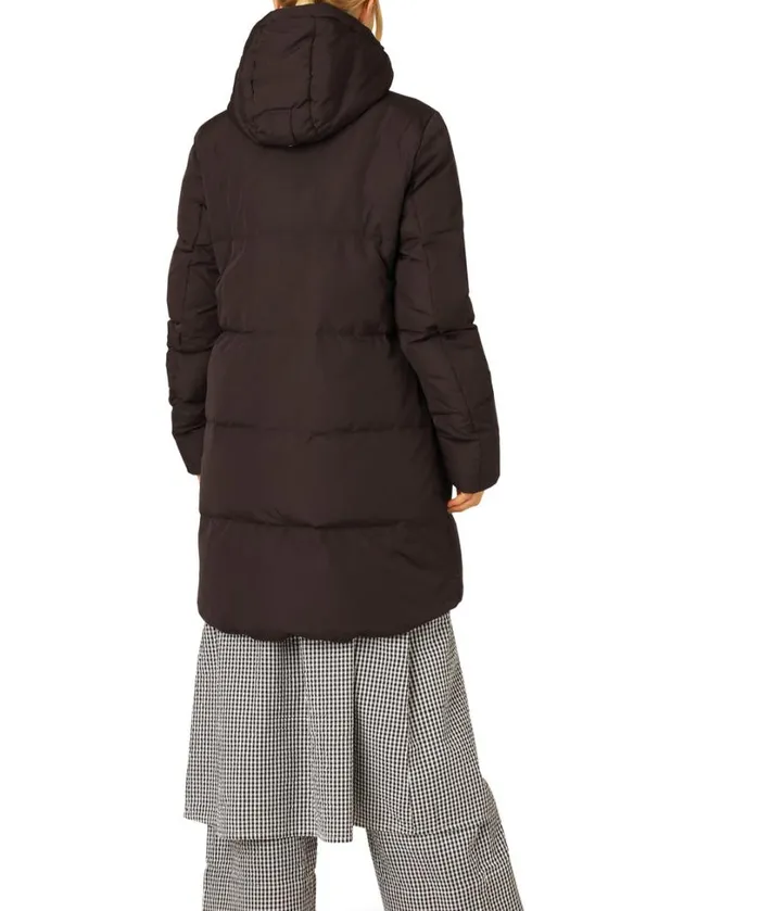 Down Coat 8211 Ganache Outerwear Ilse Jacobsen All Jackets And Coats