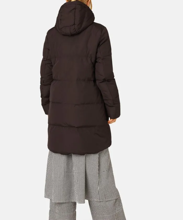 Down Coat 8211 Ganache Outerwear Ilse Jacobsen All Jackets And Coats