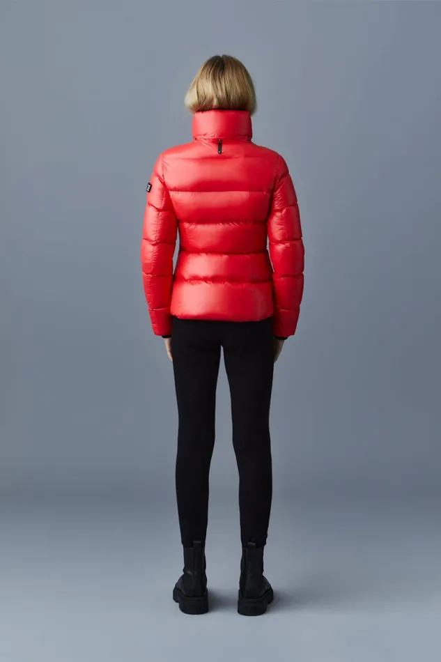 Downs and Jackets Women Mackage MADALYN Lustrous Light Down Jacket With Hood For Ladies Black Downs and Jackets Women Mackage MADALYN Lustrous Light Down Jacket With Hood For Ladies Black