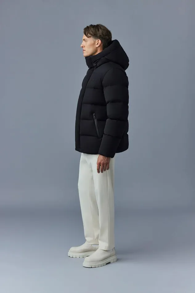 Downs and Parkas Men Mackage GRAYDONCITY Light Down Jacket Black Downs and Parkas Men Mackage GRAYDONCITY Light Down Jacket Black