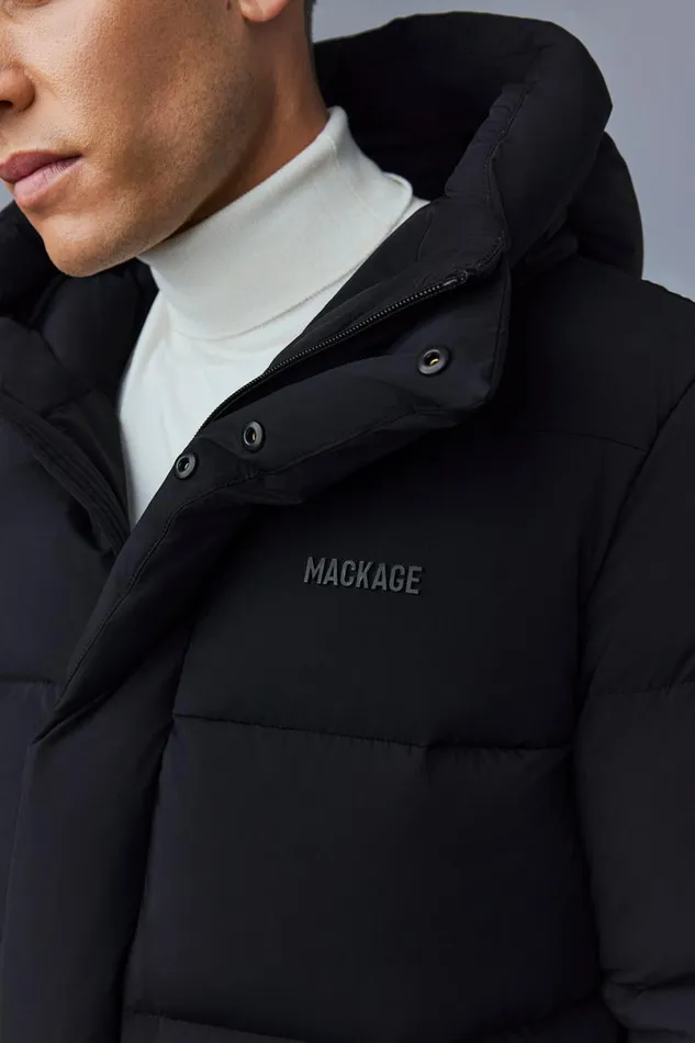 Downs and Parkas Men Mackage GRAYDONCITY Light Down Jacket Black Downs and Parkas Men Mackage GRAYDONCITY Light Down Jacket Black