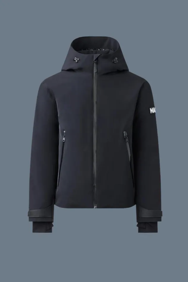 Downs and Parkas Men Mackage YUKIO Down Ski Jacket With Hood Black