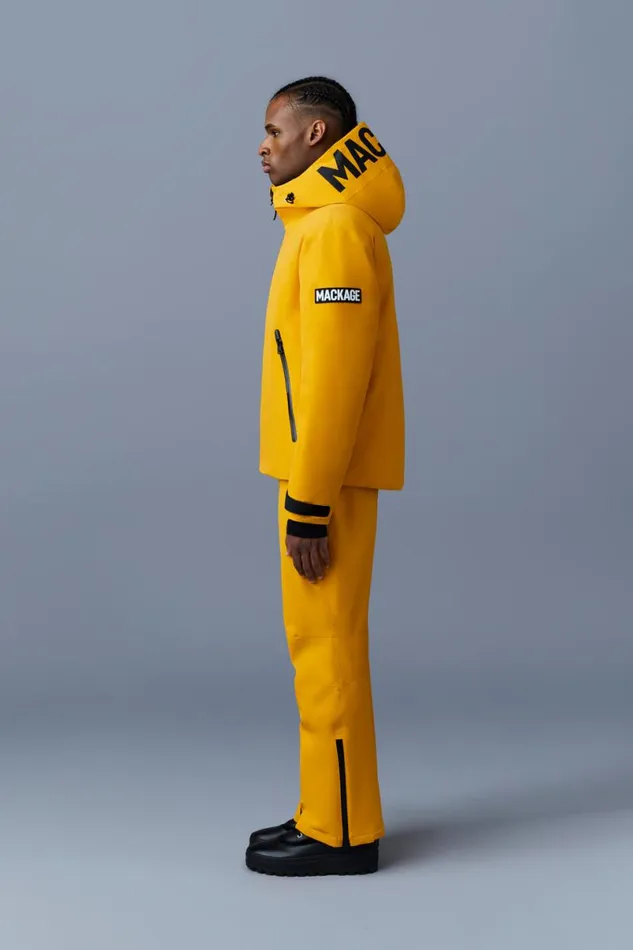 Downs and Parkas Men Mackage YUKIO Down Ski Jacket With Hood Black Downs and Parkas Men Mackage YUKIO Down Ski Jacket With Hood Black