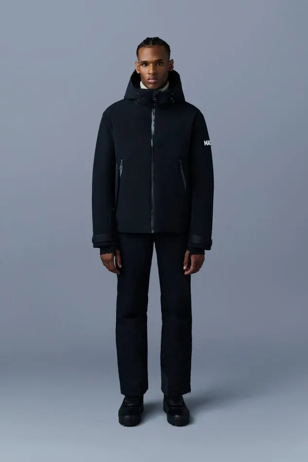 Downs and Parkas Men Mackage YUKIO Down Ski Jacket With Hood Black Downs and Parkas Men Mackage YUKIO Down Ski Jacket With Hood Black