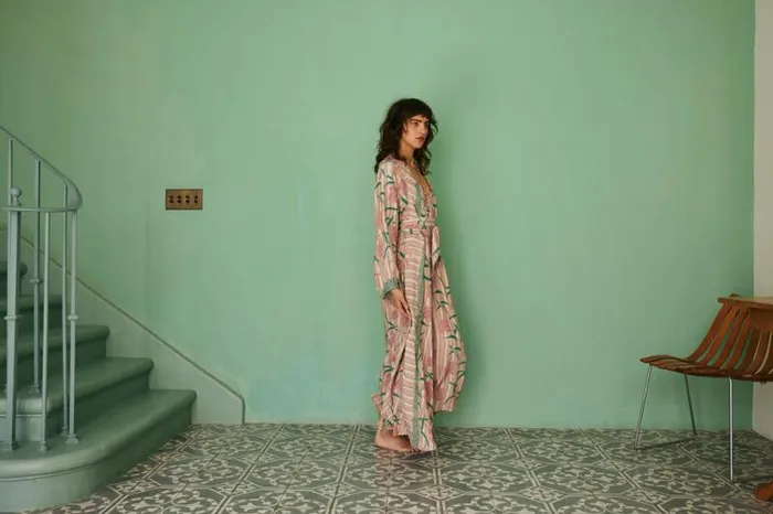 Dresses Shop Natalie Martin FIORE MAXI Chamomile Rose