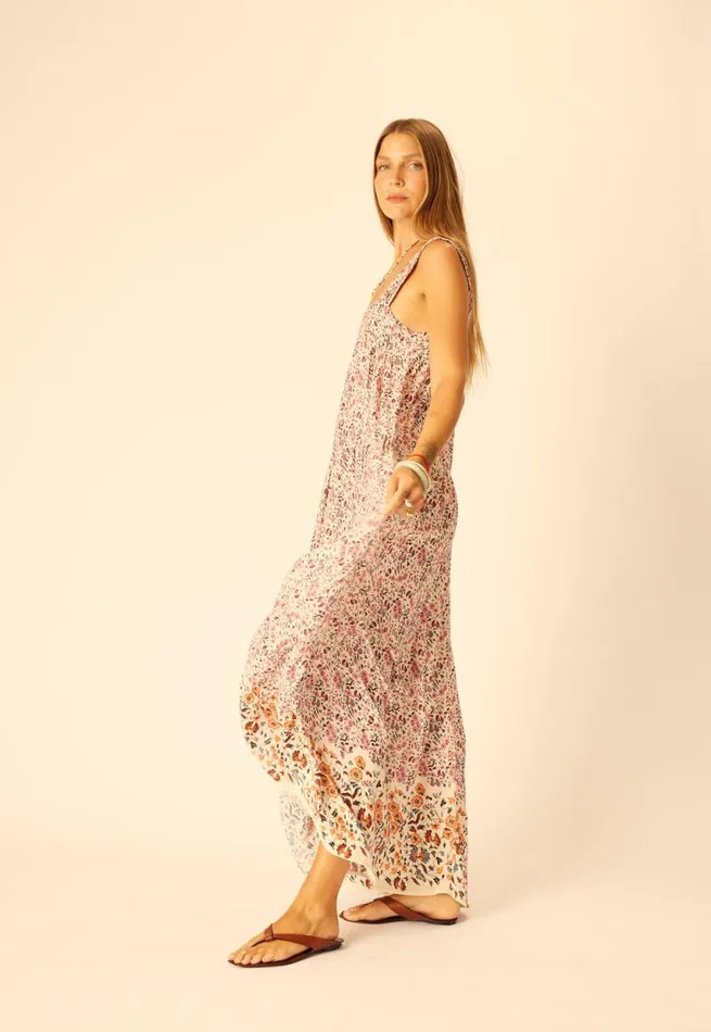 Dresses Shop Natalie Martin JASMINE MAXI Petite Fleur Rose