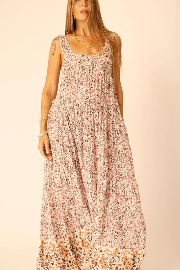 Dresses Shop Natalie Martin JASMINE MAXI Petite Fleur Rose