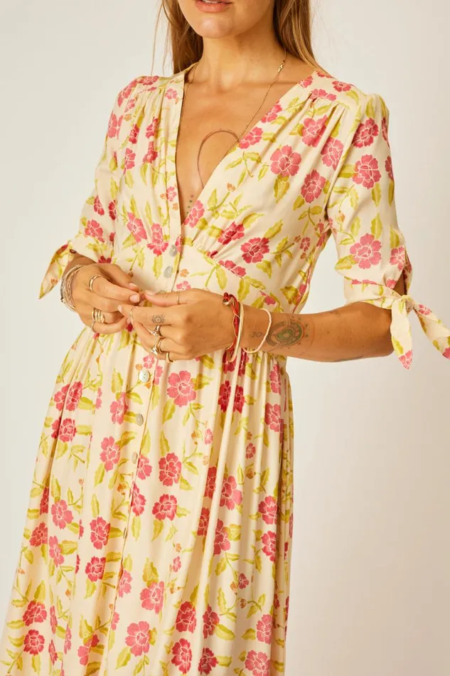 Dresses Shop Natalie Martin LAYLA DRESS Prairie Dusty Crimson