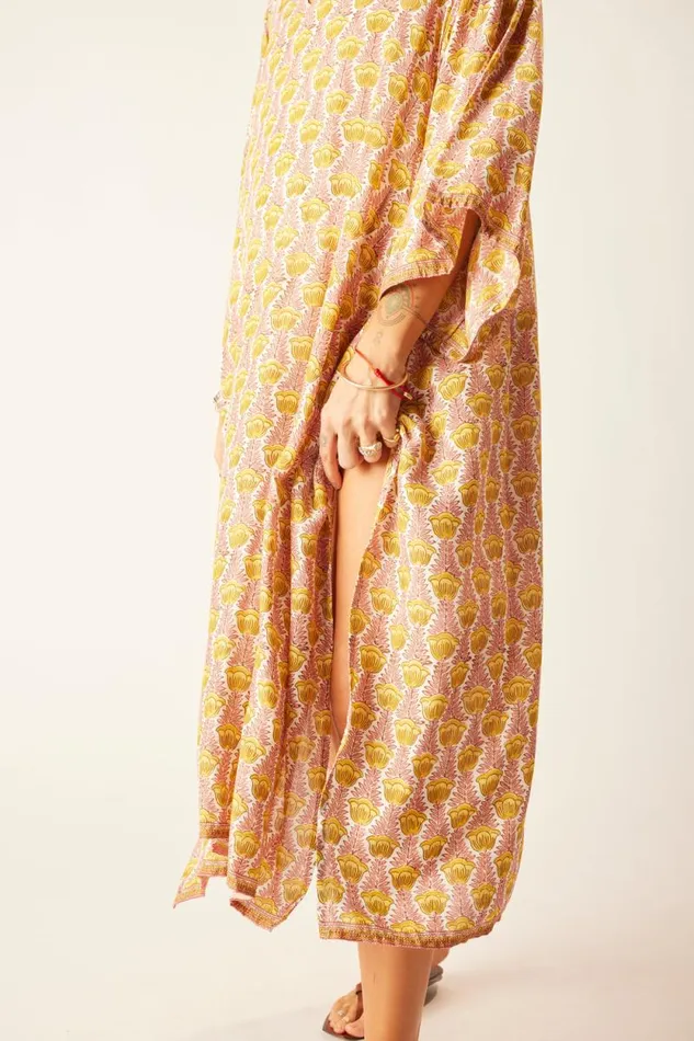 Dresses Shop Natalie Martin MARIN DRESS WITH SASH Tulip Bahamas Pink