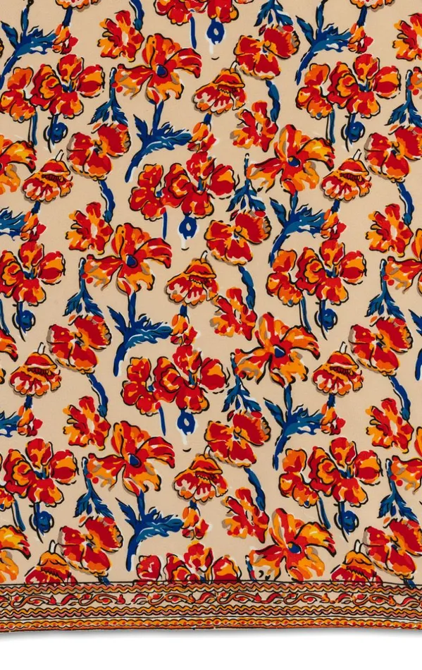 Dresses Shop Natalie Martin MELANIE DRESS Silk Watercolor Clementine