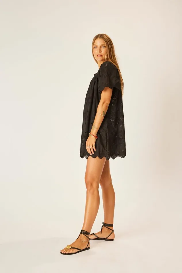 Dresses Shop Natalie Martin SIENNA MINI DRESS Geranium Midnight