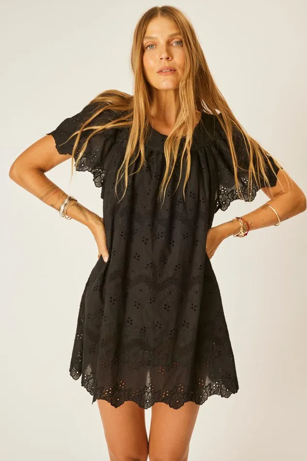 Dresses Shop Natalie Martin SIENNA MINI DRESS Geranium Midnight