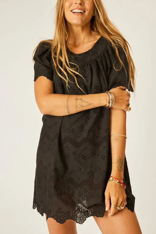Dresses Shop Natalie Martin SIENNA MINI DRESS Geranium Midnight