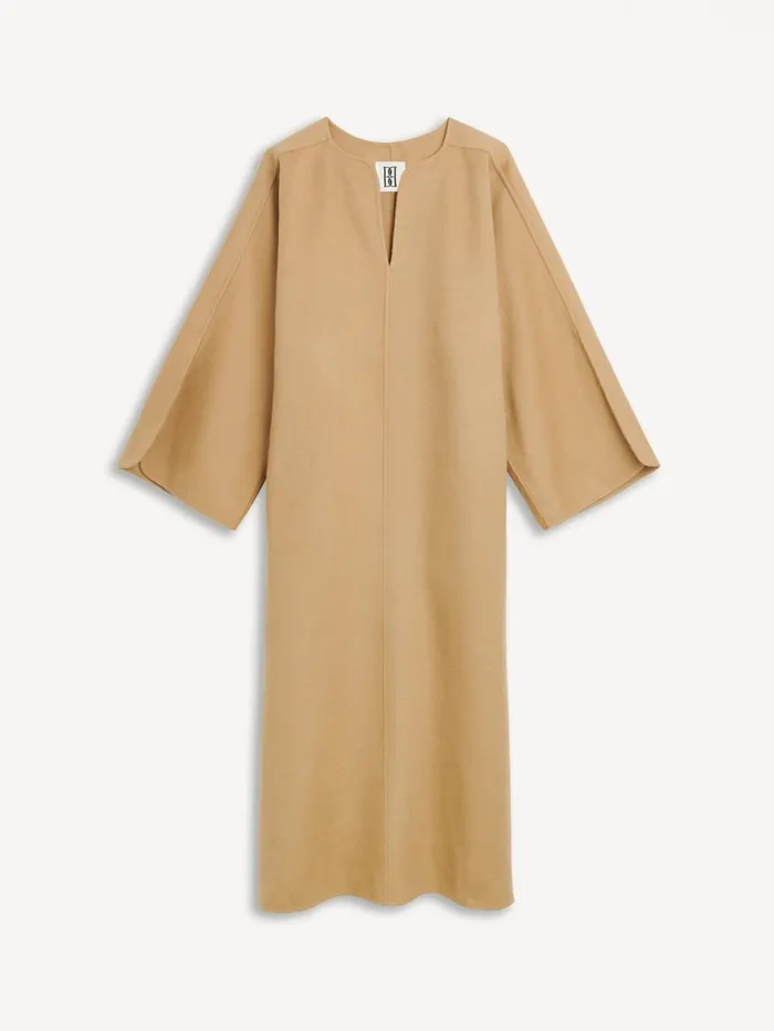 Dresses Women By Malene Birger Cais Wool Dress Dark Sand Dresses Women By Malene Birger Cais Wool Dress Dark Sand