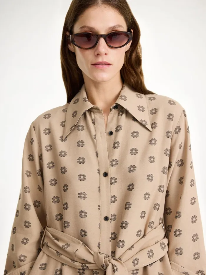 Dresses Women By Malene Birger Ginney Maxi Dress Graphic Flower
