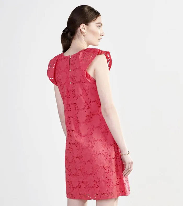 Dresses Women Hatley Kaia Eyelet Dress 8211 Rouge Red