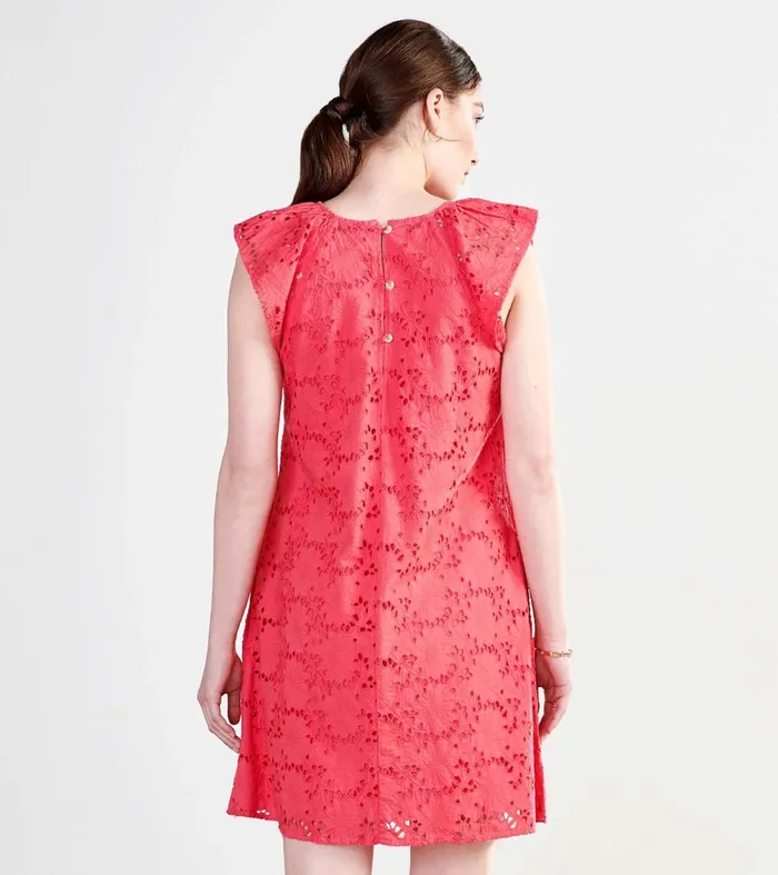 Dresses Women Hatley Kaia Eyelet Dress 8211 Rouge Red