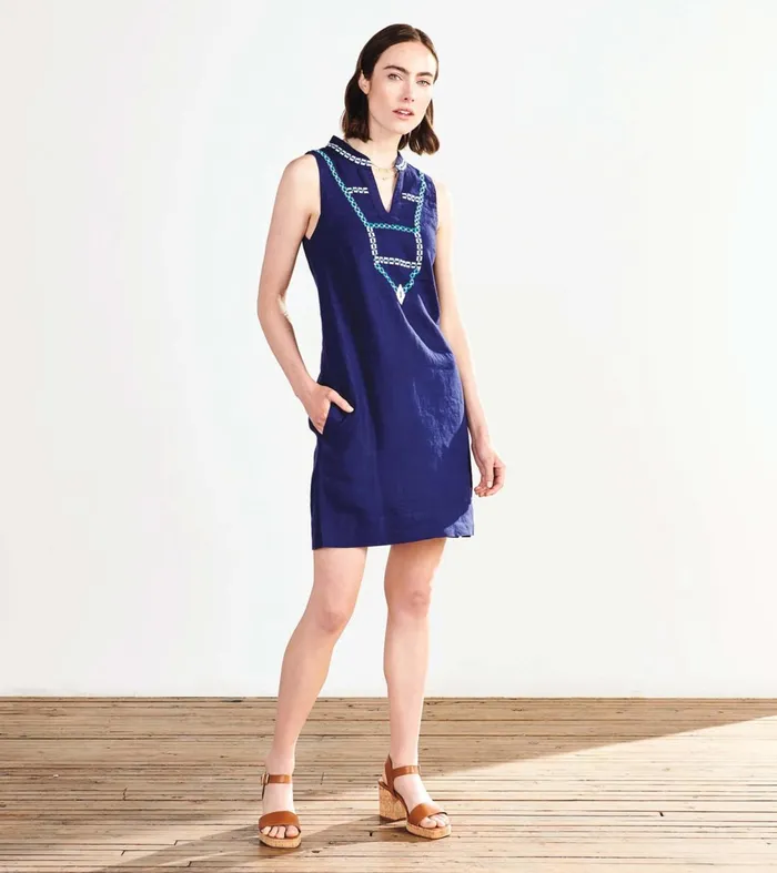 Dresses Women Hatley Marin Shift Dress 8211 Patriot Blue