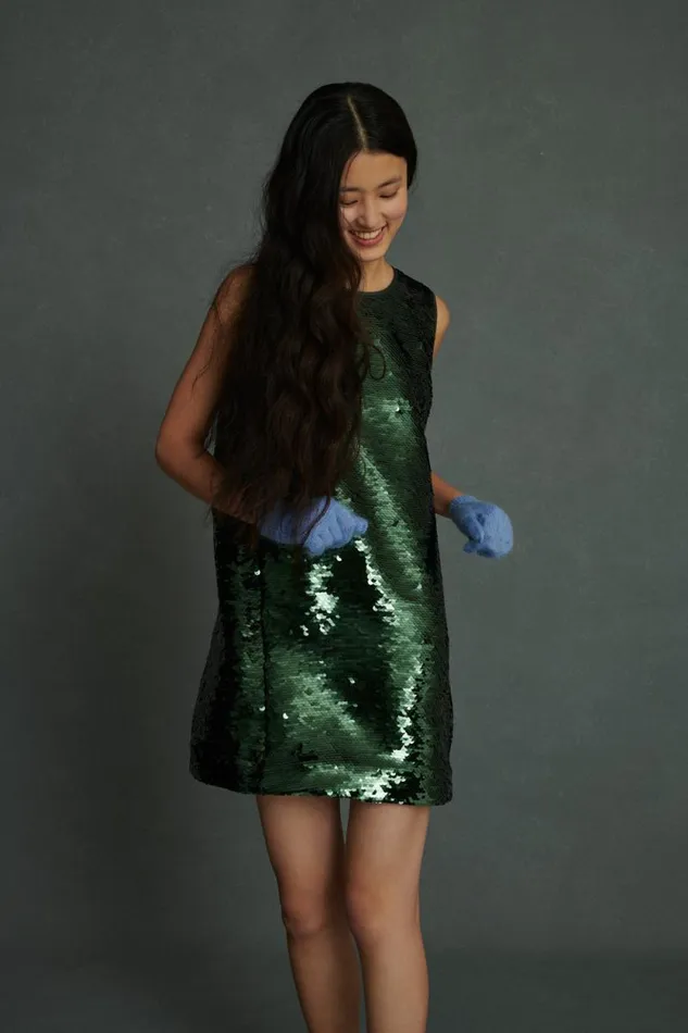 Dresses Women Soeur VEDETTE DRESS Green