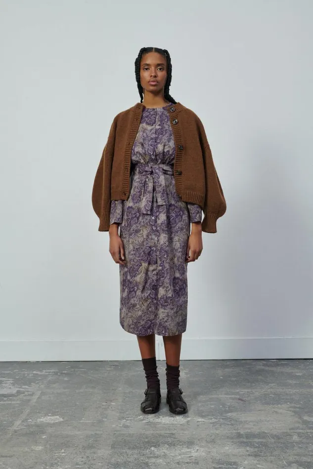 Dresses Women Soeur VEENA DRESS Chestnutpurple