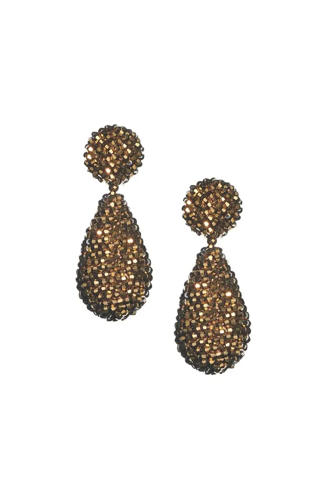 Earrings Women Sachin and Babi Alena Earrings 8211 Metallic Faceted Beads