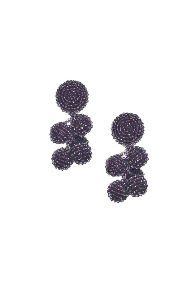 Earrings Women Sachin and Babi Mini Coconuts Earrings 8211 Faceted Beads