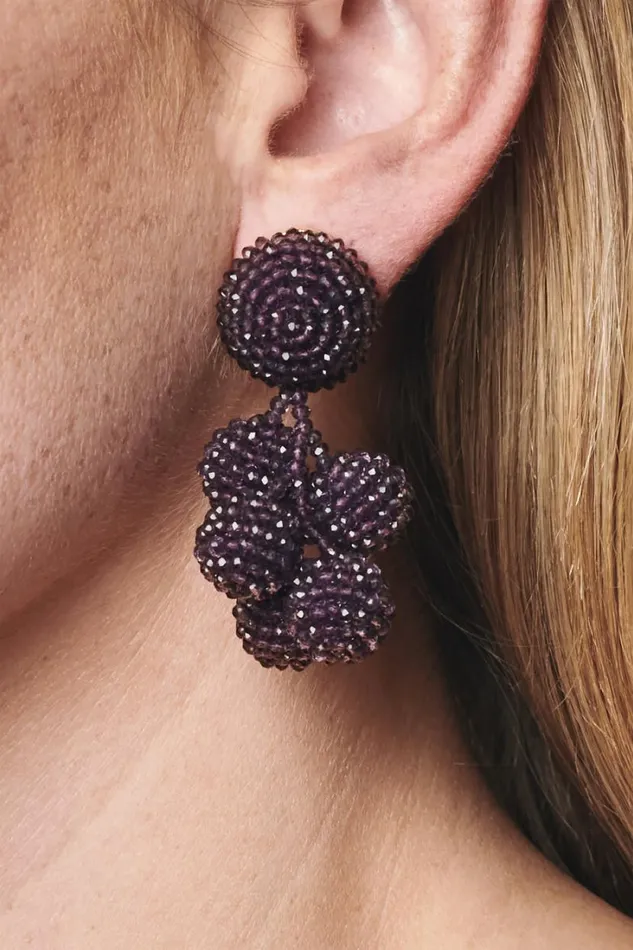 Earrings Women Sachin and Babi Mini Coconuts Earrings 8211 Faceted Beads