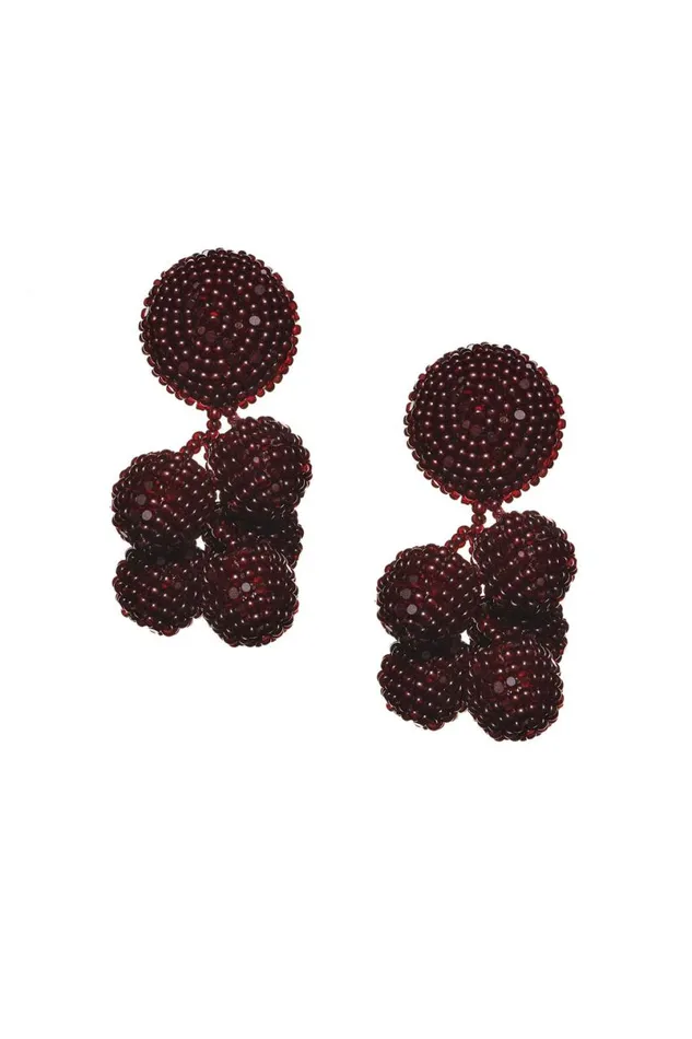 Earrings Women Sachin and Babi Mini Coconuts Earrings 8211 Faceted Beads