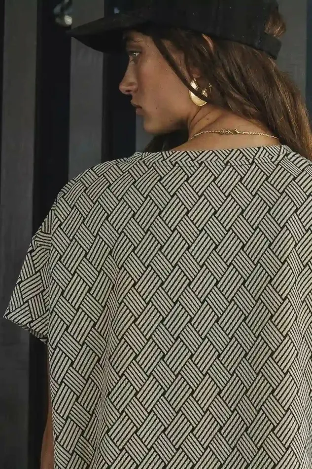 Esme Oversized Top Taupe Women Bohme Sets