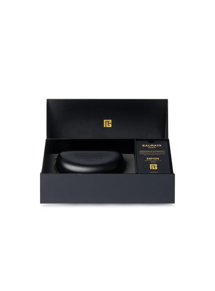 Espion Sunglasses Brown WomenMen Balmain Eyewear
