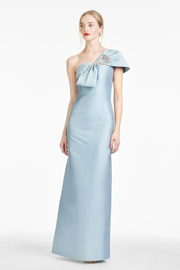 Evening Women Sachin and Babi Ines Gown 8211 Powder Blue