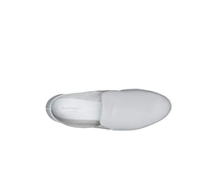 Everyday SlipOn Vapor Grey Leather Women Sneakers Hush Puppies Everyday SlipOn Vapor Grey Leather Women Sneakers Hush Puppies
