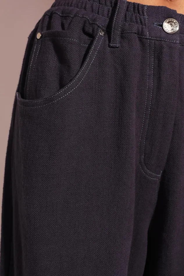 Fergus Trouser Navy WomensShop LF Markey Trousers