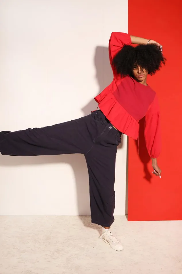Fergus Trouser Navy WomensShop LF Markey Trousers