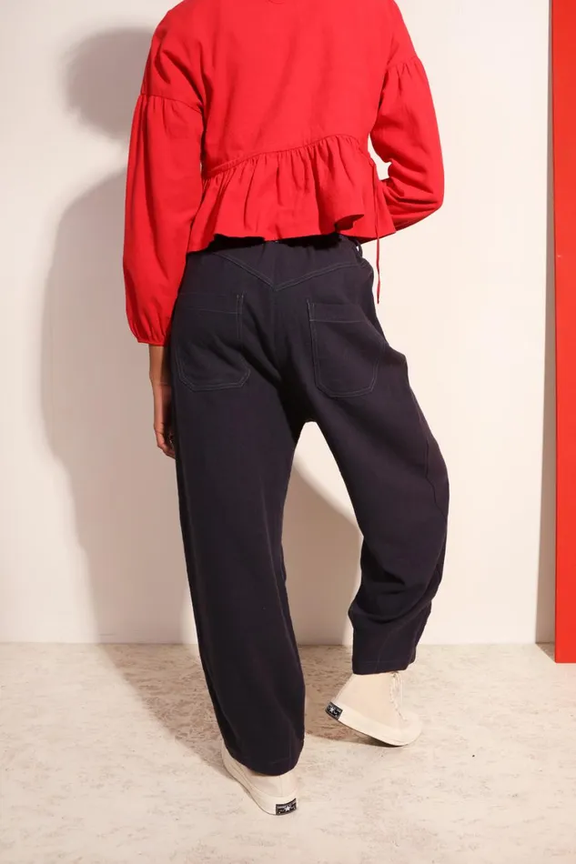 Fergus Trouser Navy WomensShop LF Markey Trousers