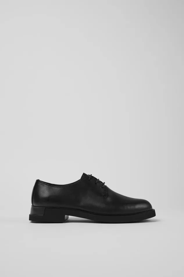 Flat Shoes Women Camper Iman Black Leather Shoes Flat Shoes Women Camper Iman Black Leather Shoes