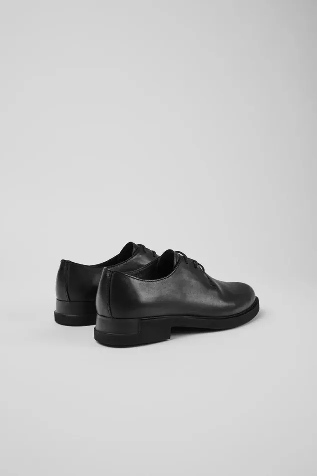 Flat Shoes Women Camper Iman Black Leather Shoes Flat Shoes Women Camper Iman Black Leather Shoes