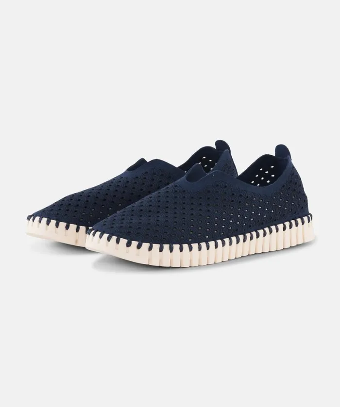 Flats 8211 Dark Indigo Shoes Ilse Jacobsen Tulip Flats