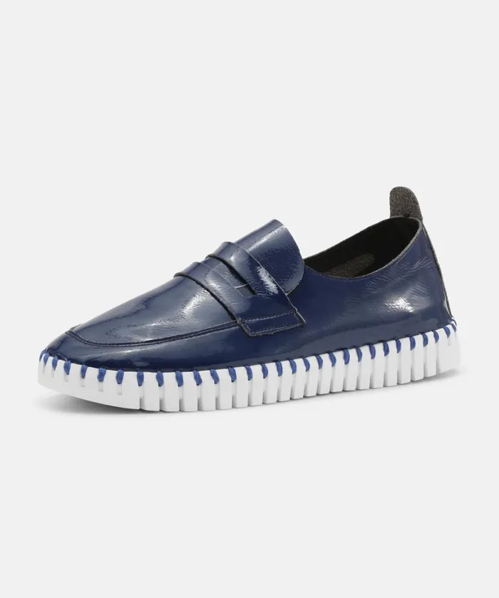 Flats 8211 Navy Shoes Ilse Jacobsen Tulip Flats