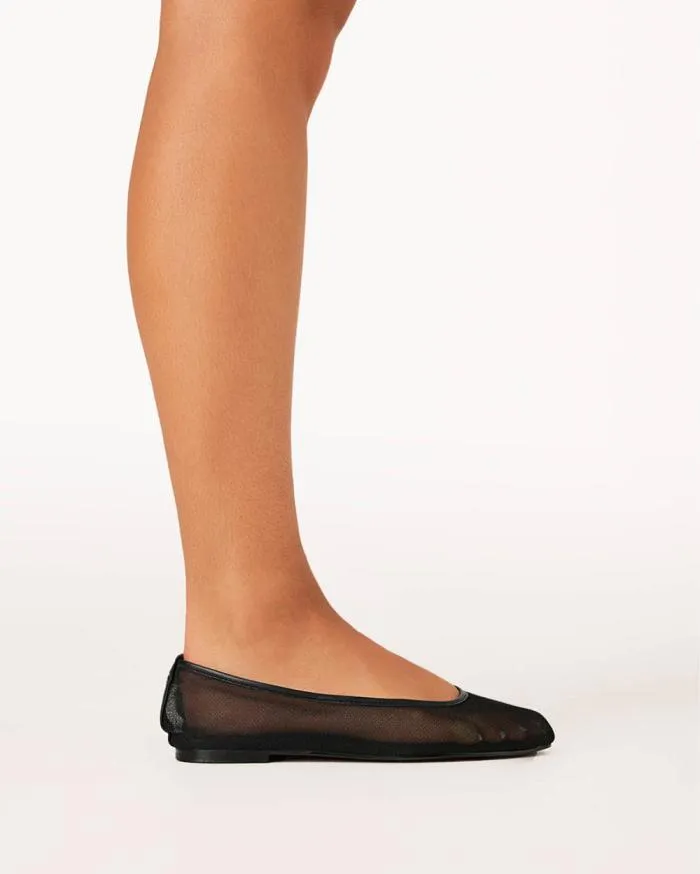 Flats Billini Ballet Flats GRACYN BLACK MESH