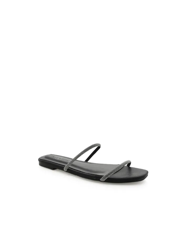 Flats Billini Sandals and Slides TENLEY DIAMANTEBLACK