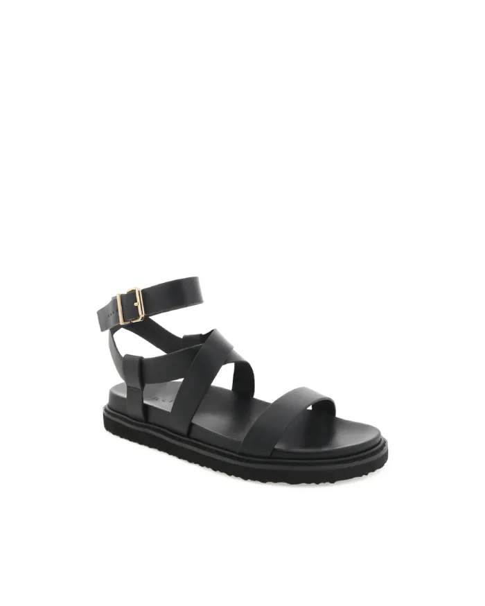 Flats Billini Sandals and Slides ZOELIE BLACK